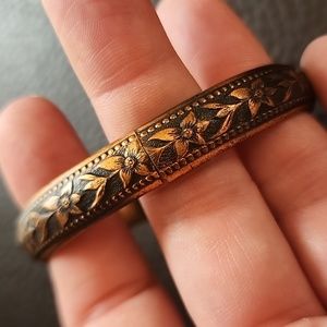 VTG copper Whiting & Davis bracelet